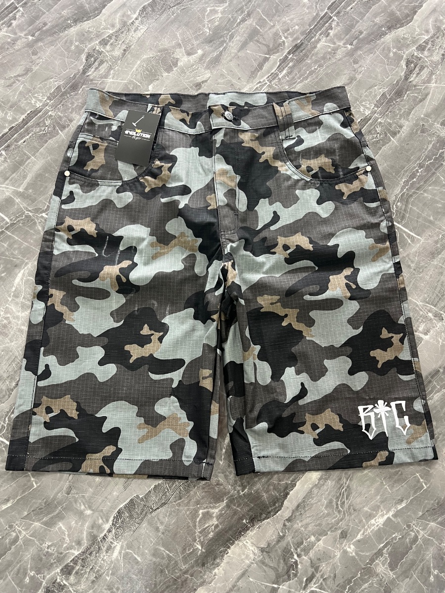 Bermuda Jeans Camuflada
