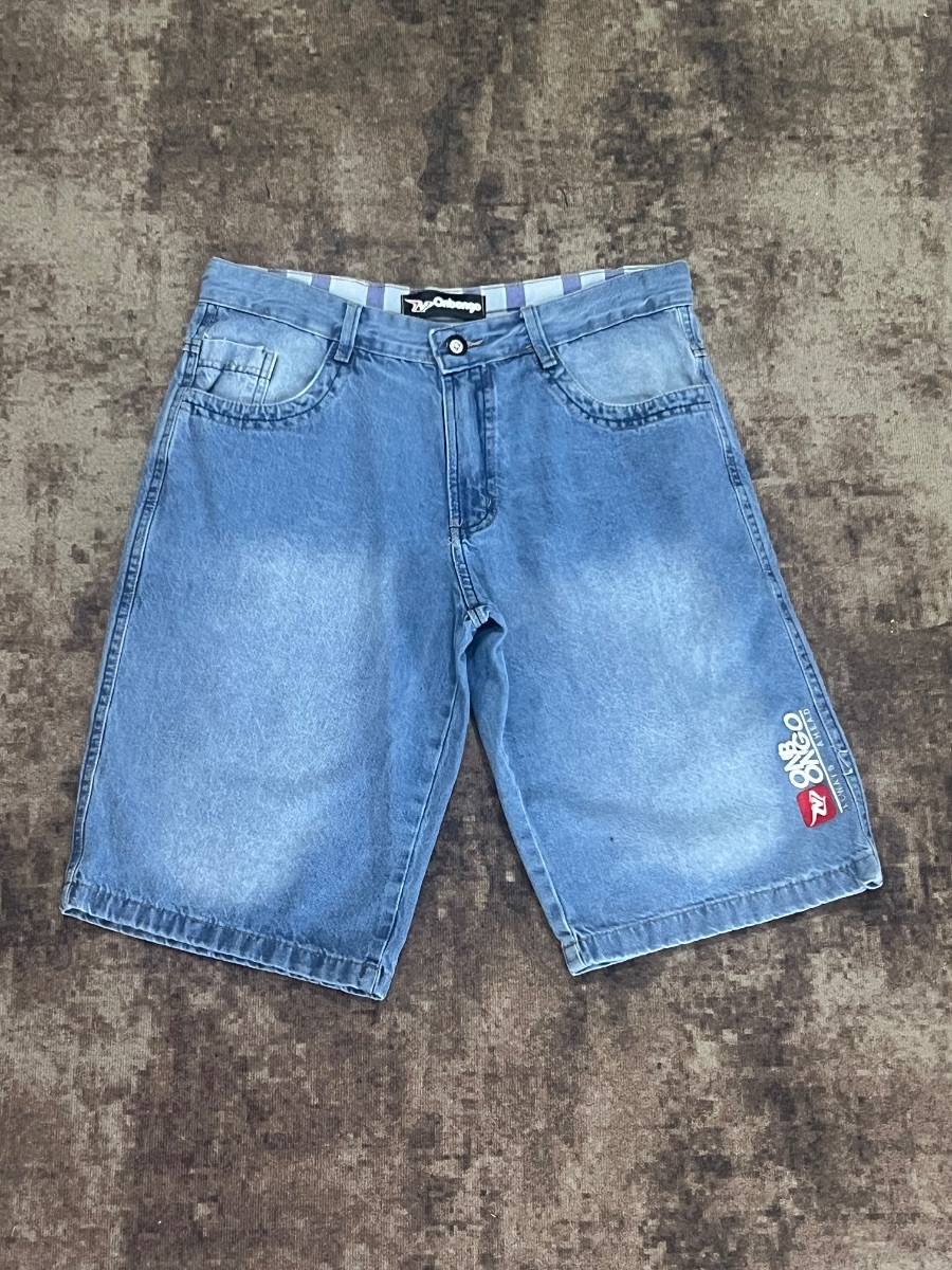 Bermuda Jeans Estampada