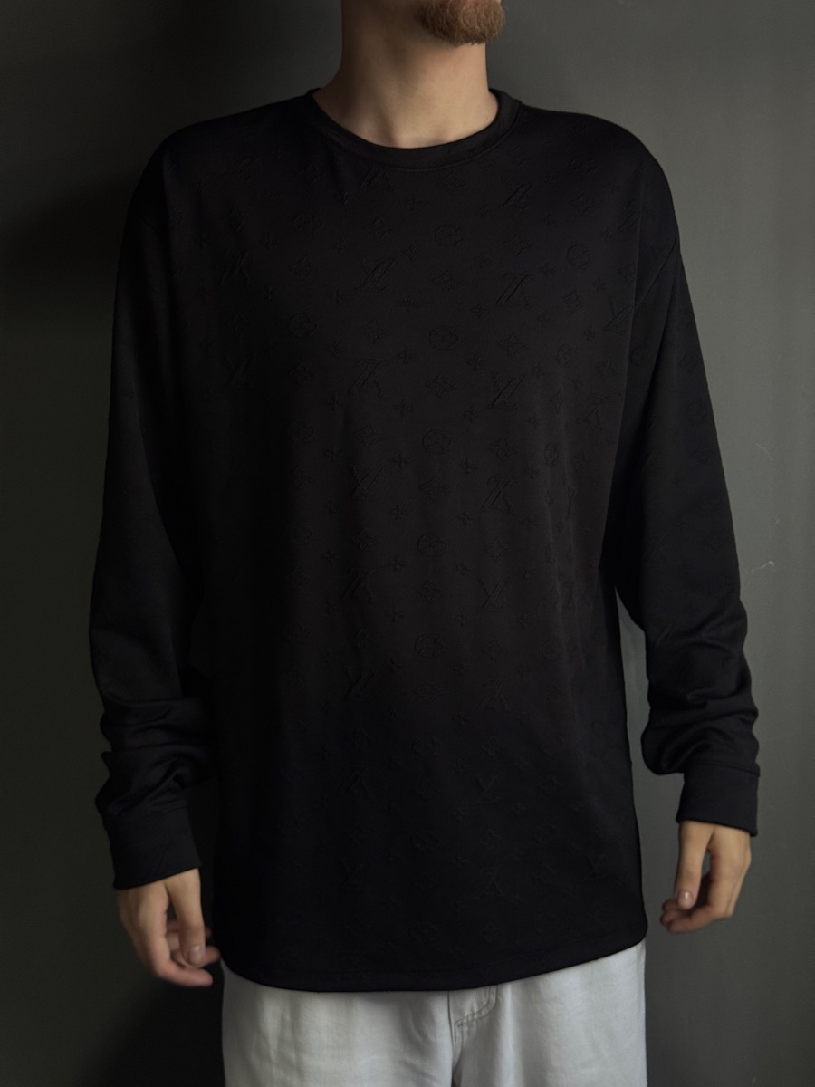 Camisa manga longa texturizada