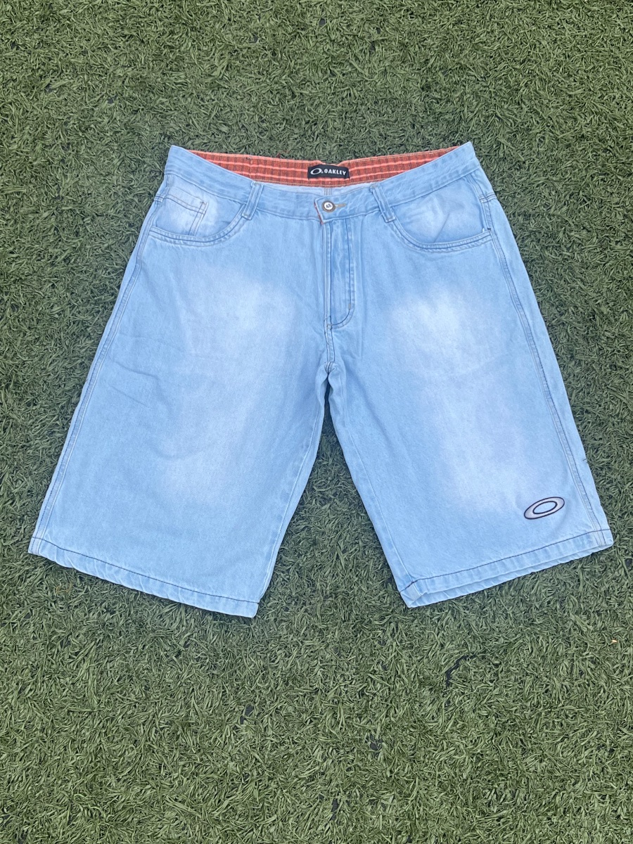 Bermuda Jeans Estampada