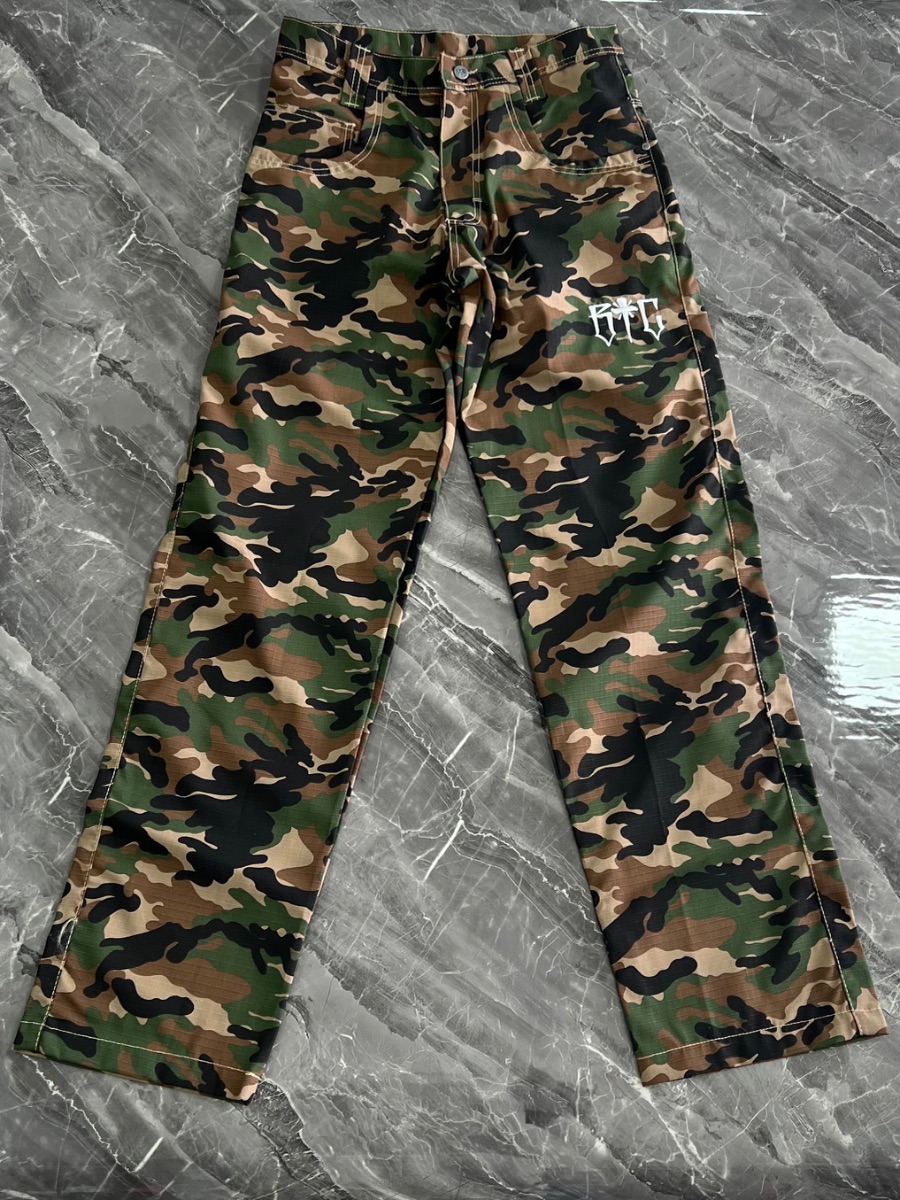 Calça Jeans Camuflada