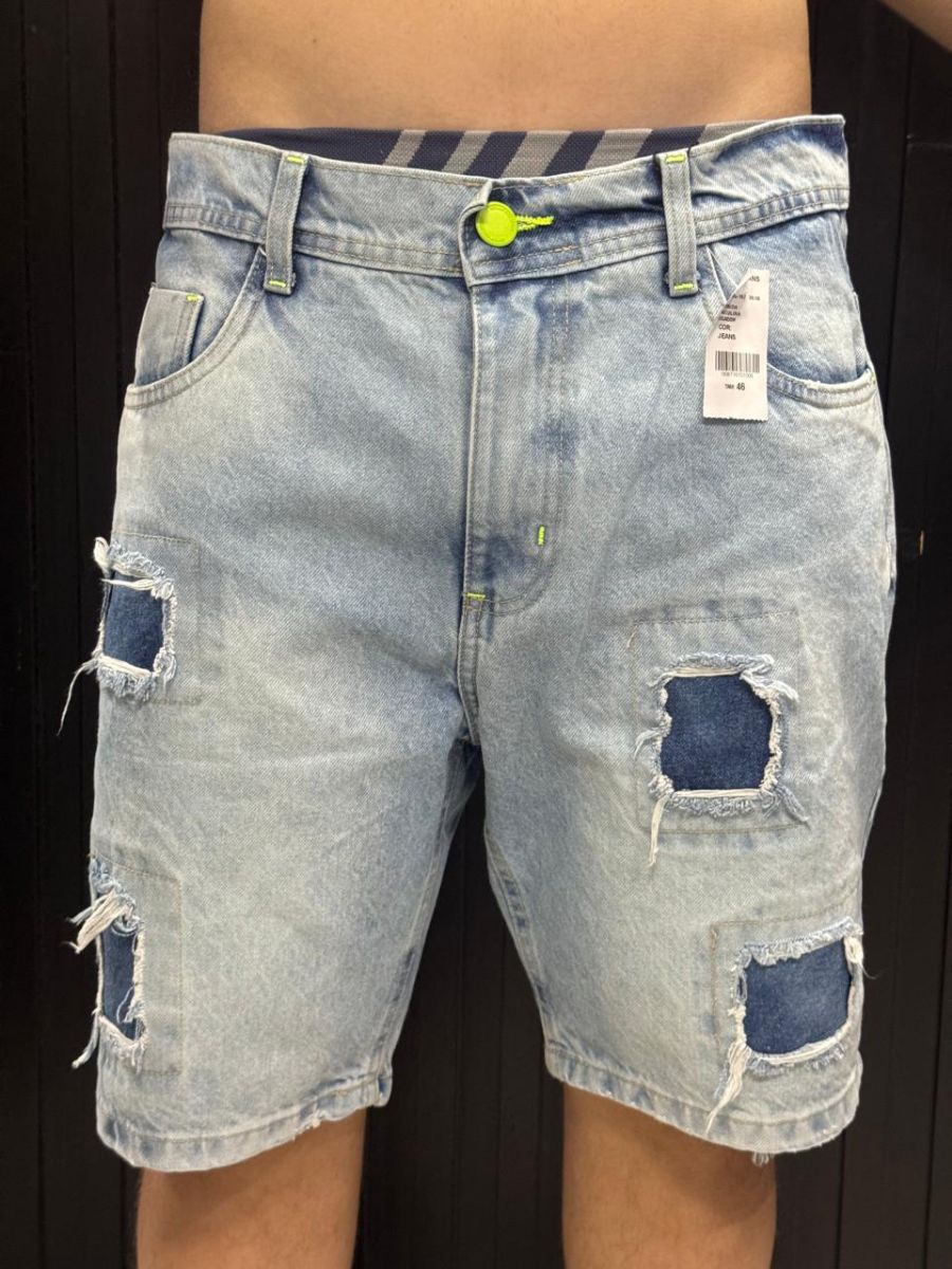 Bermuda Jeans Jogador