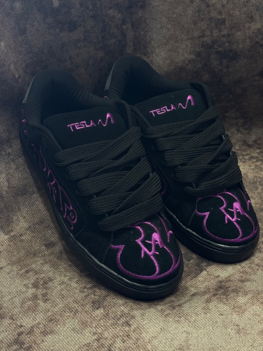 Tênis Tesla Hertz Black Purple