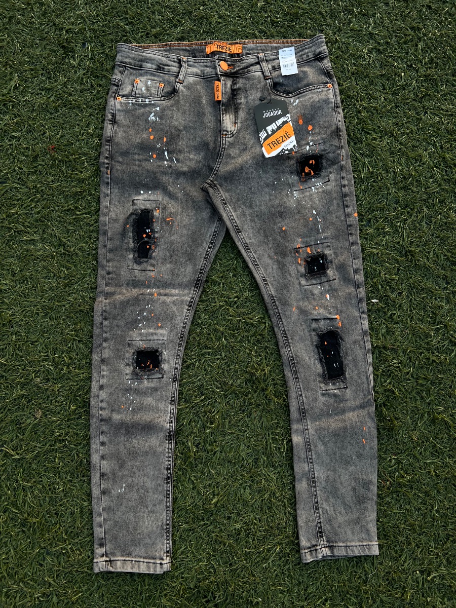 Calça Jeans Grife