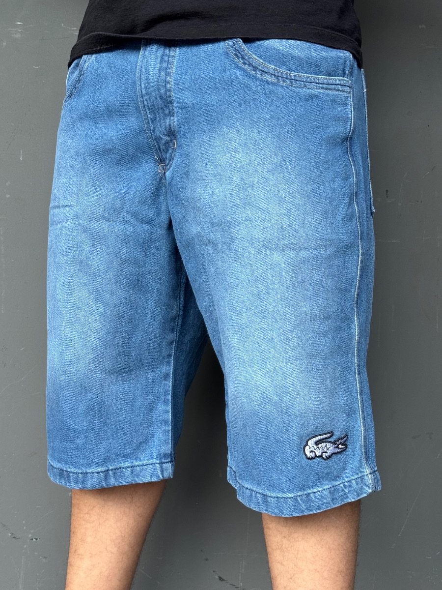 Bermuda Jeans Estampada