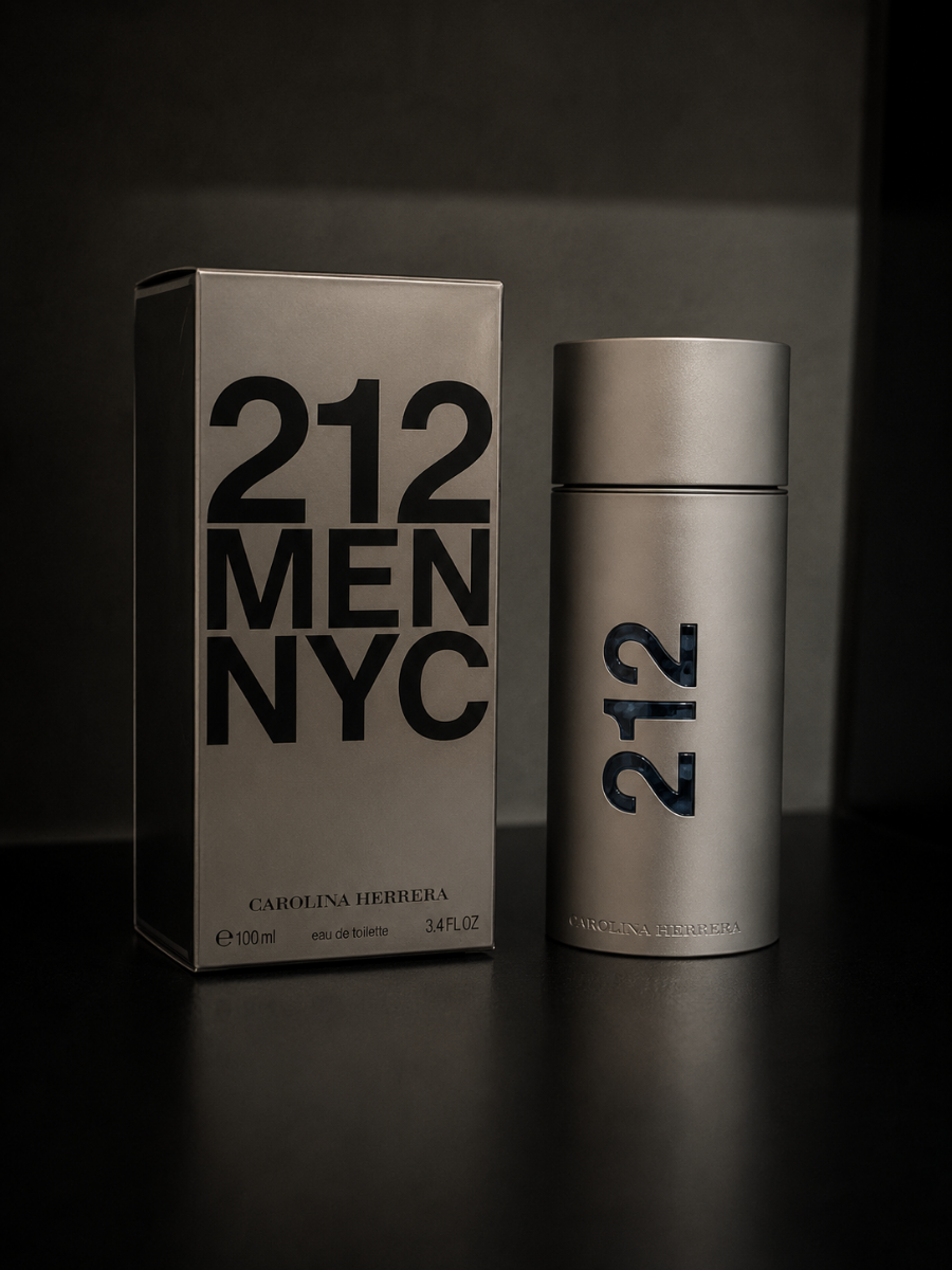 Perfume 212 Men NYC Carolina Herrera Eau de Toilette 100ml
