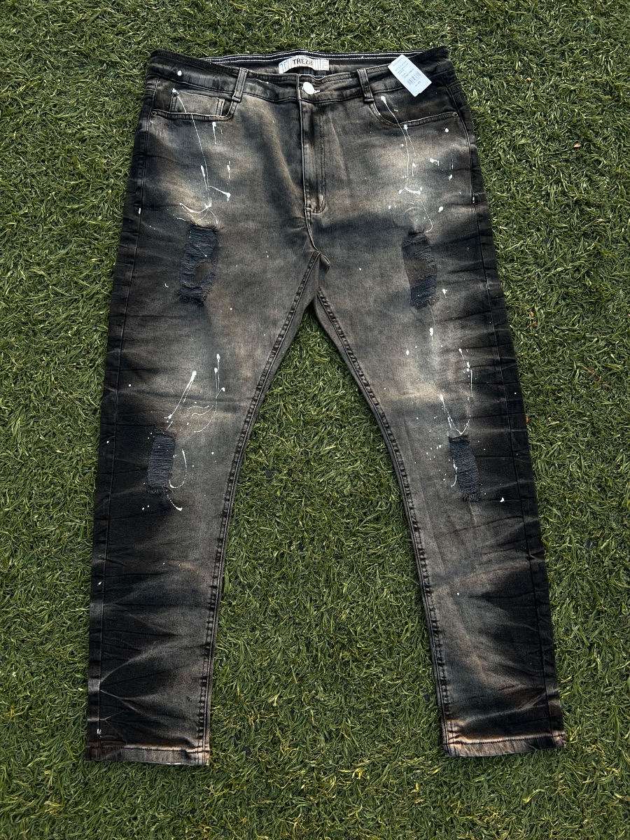 Calça Jeans Grife